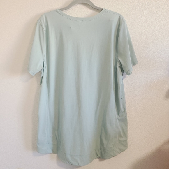 Lululemon Blue Morning Match Short Sleeve Tee - Picture 5 of 6